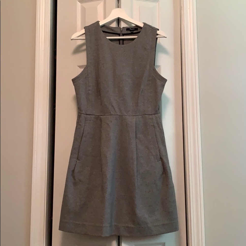 Madewell waisted dress, Size 8.